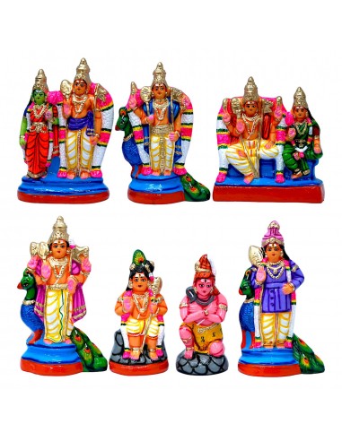 Six Abodes Of Murugan - 9.5"