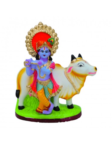 Cow Krishna - 7.5"