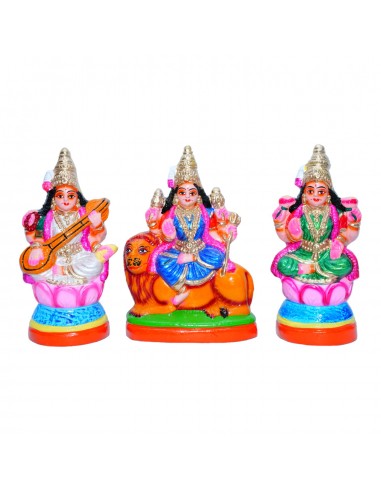 Lakshmi,Saraswathi&Durga (Medium) - 8.5"