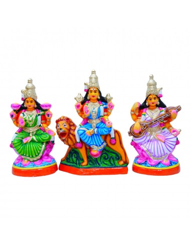 Lakshmi,Saraswathi&Dhurga (B) - 15"