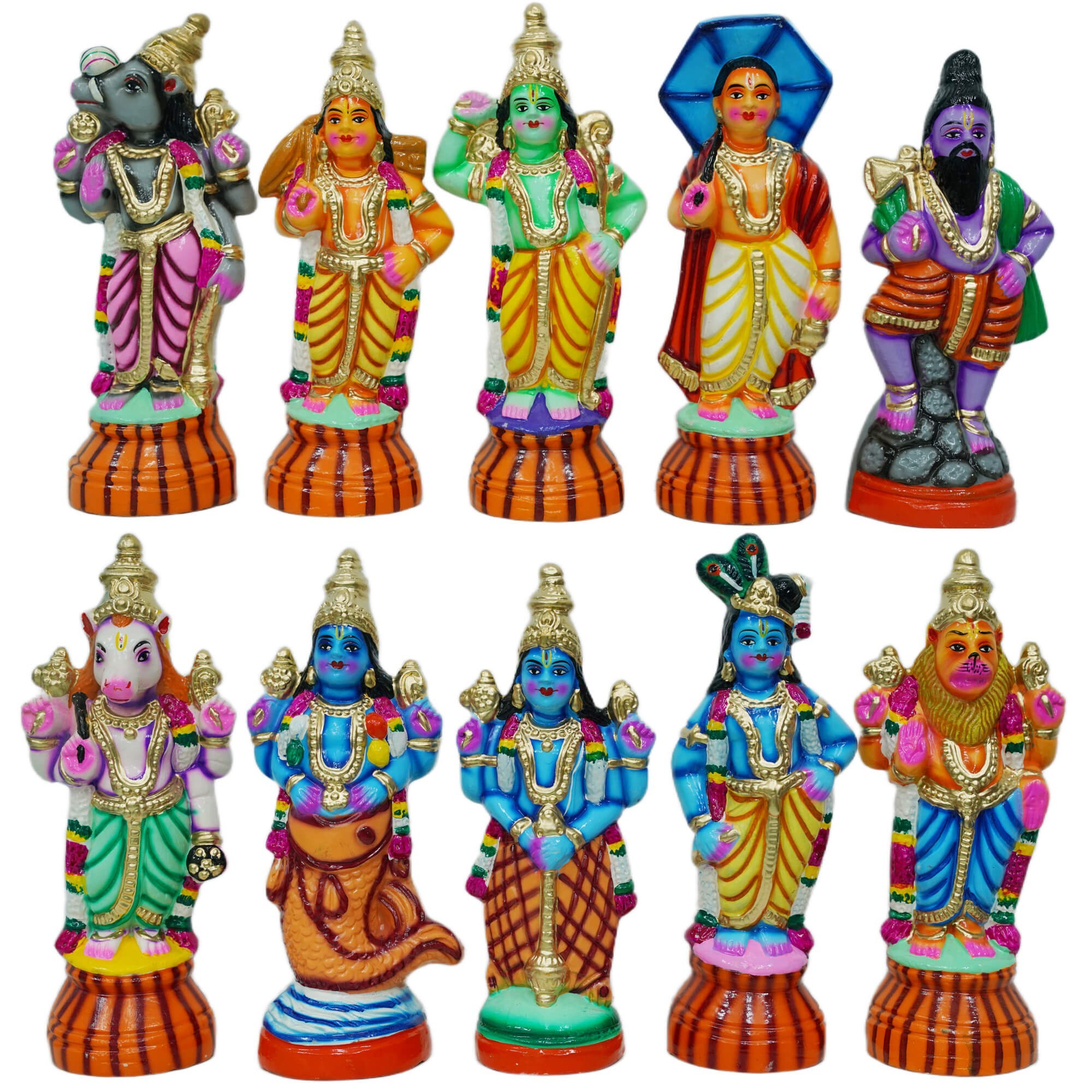 Dashavataram Set - Big - 13"