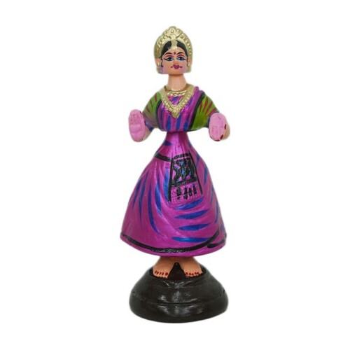 V.T.I Tanjore Dancing Doll - Small - 825