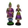 Tanjore Dancing Doll - Raja Rani - Big - 12"
