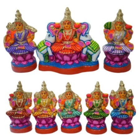 Ashtalakshmi Set (Medium) - 9"