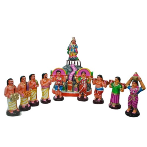 Palanimalai Kavadi Set - 8"